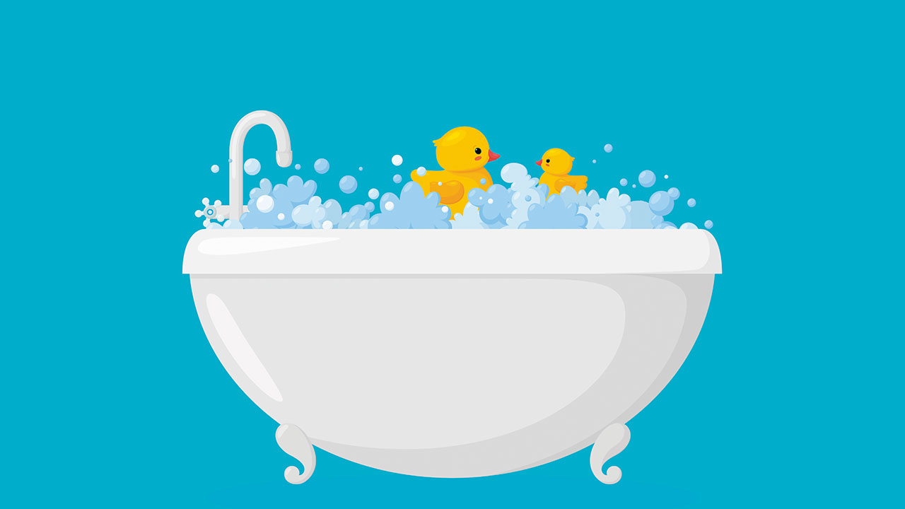 ¡Ya es tiempo de que tu niña o niño se bañe solo!
