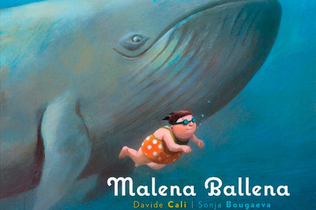 Many voices shouted, “Malena is a whale!” But she took the criticism and turned it into fuel to keep going. Photo: Libros del Zorro Rojo Infantil