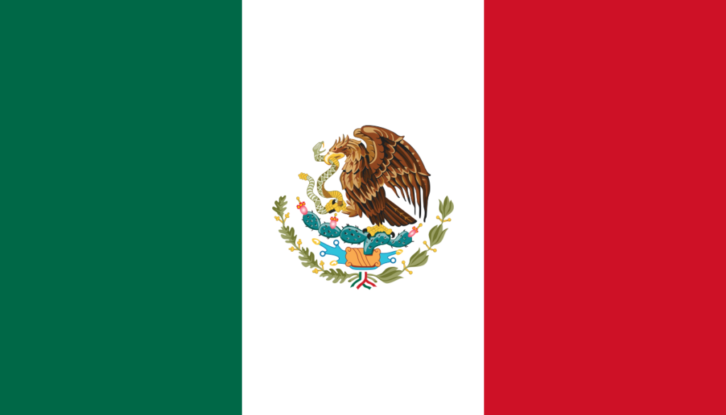 Bandera mexicana. Foto: Wikipedia