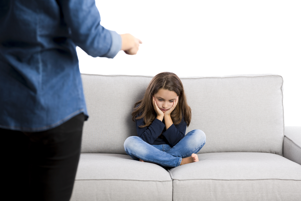 Passive-aggressive language has a negative effect on your child. Photo: Shutterstock
