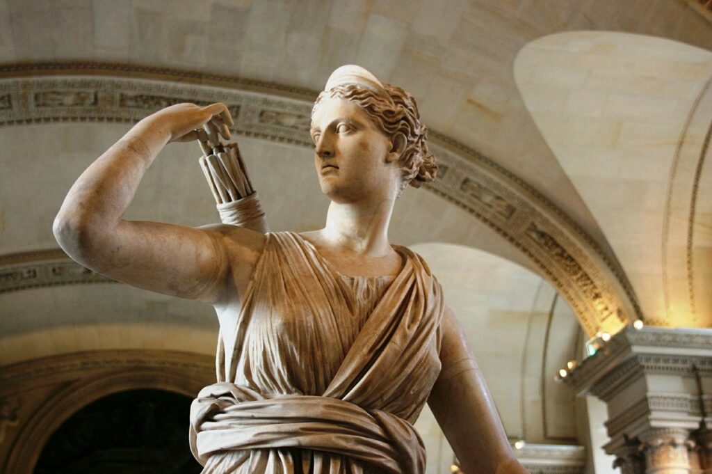 Figura diosa griega