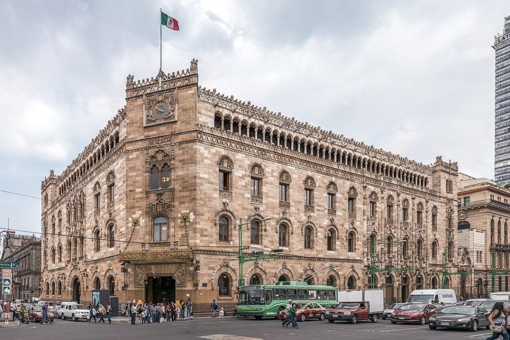 Palacio Postal de la Ciudad de México.