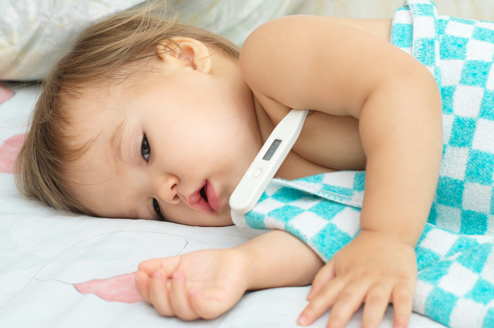 causas fiebre en bebés