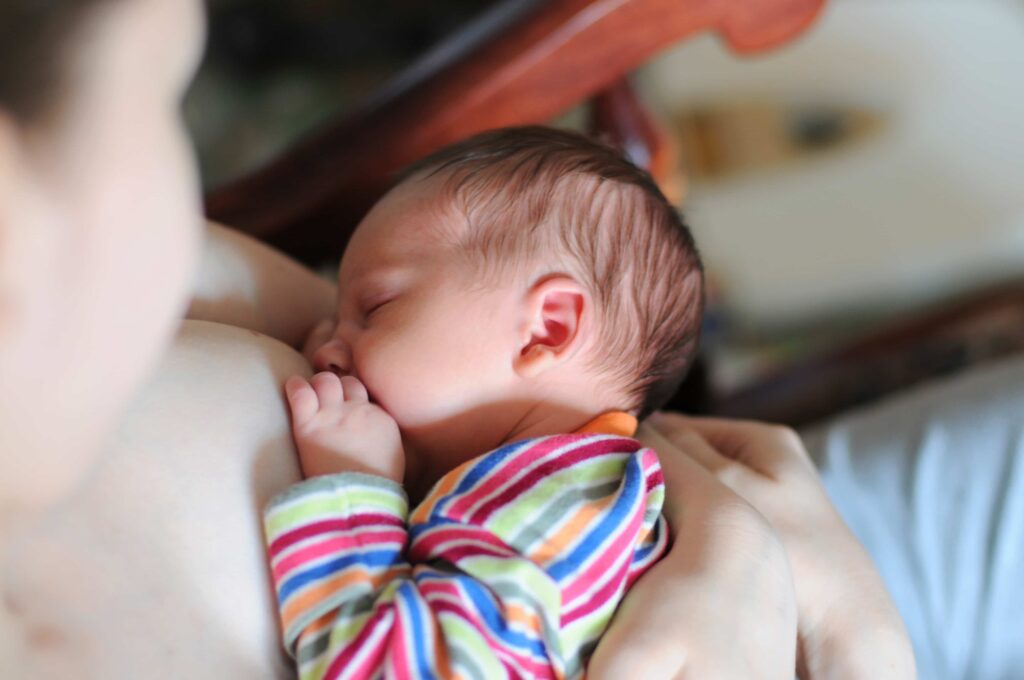 La lactancia forma un lazo entre madre e hijo