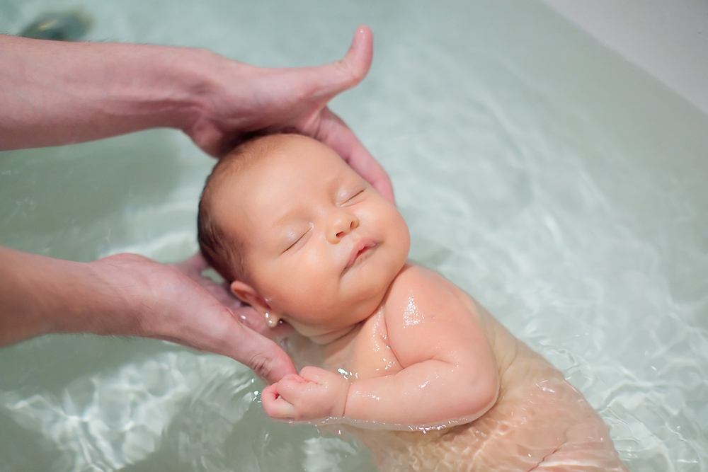 baño bebé seguridad