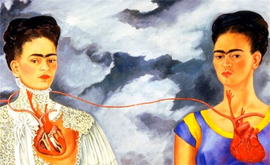 "Las dos Fridas" Autor: Frida Kahlo