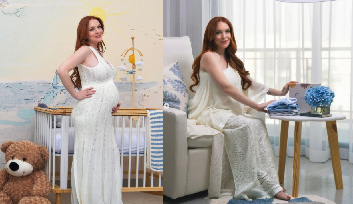 Lindsay Lohan ya es mamá, su bebé se llamará Luai