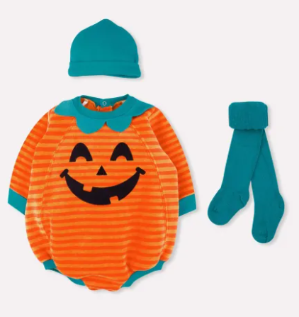 disfraz calabaza bebés halloween 