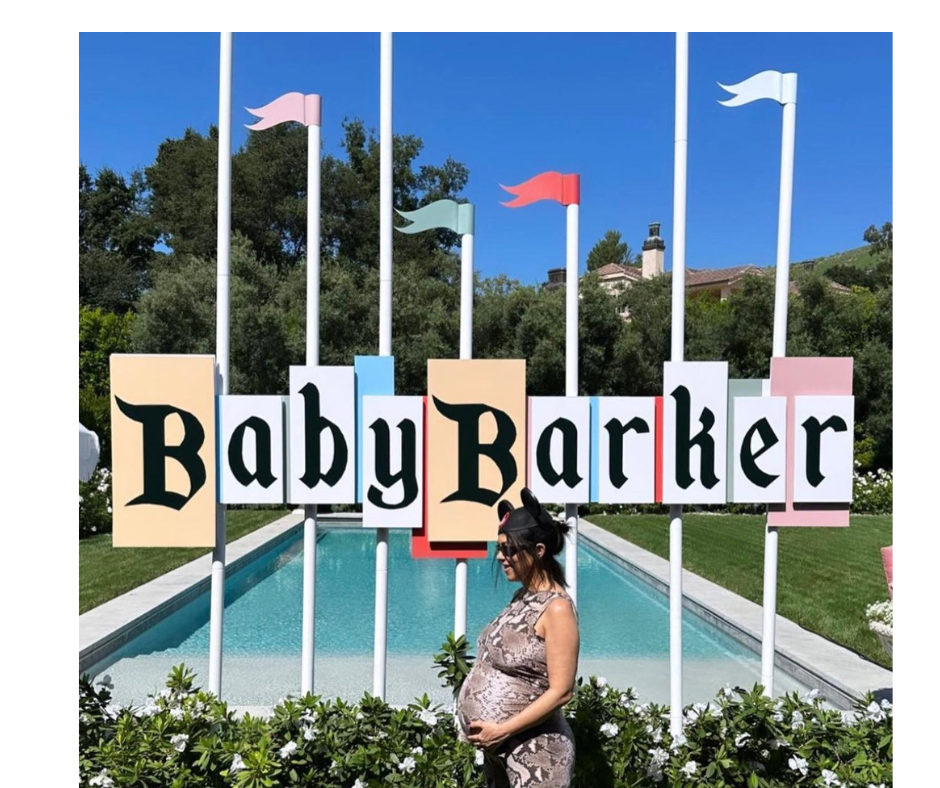 Kourtney Kardashian celebra baby shower al estilo Disney