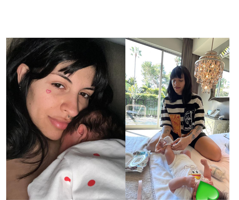 Cazzu y Christian Nodal muestran nuevas fotos de su bebé