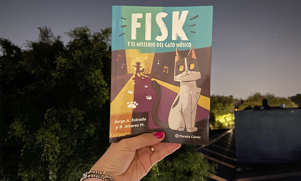 Pistas gatunas: Fisk y el misterio del gato músico. Foto: Susana Pérez